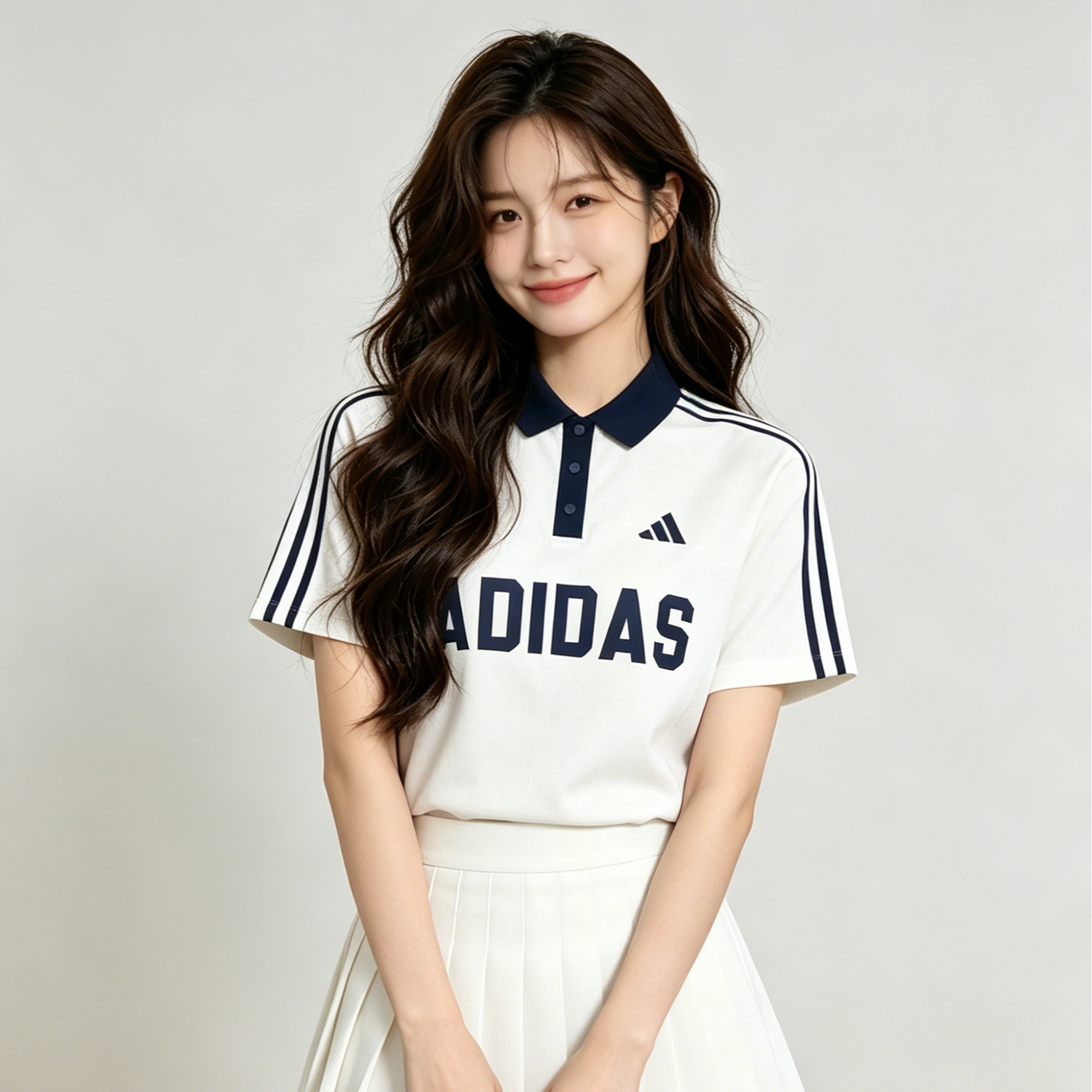 正品Adidas阿迪达斯POLO衫男女T桖2026新款情侣宽松百搭网球短袖