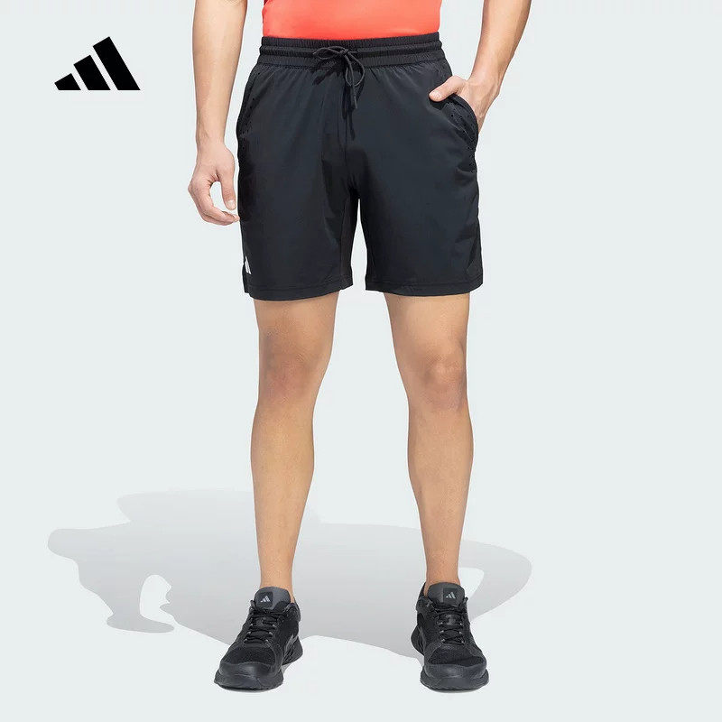 Adidas阿迪达斯正品2026夏季男子运动跑步健身训练速干短裤JN3720