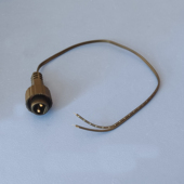 太阳能灯串双针插头线插电彩灯闪灯二芯线遥控太阳能板二针插头线