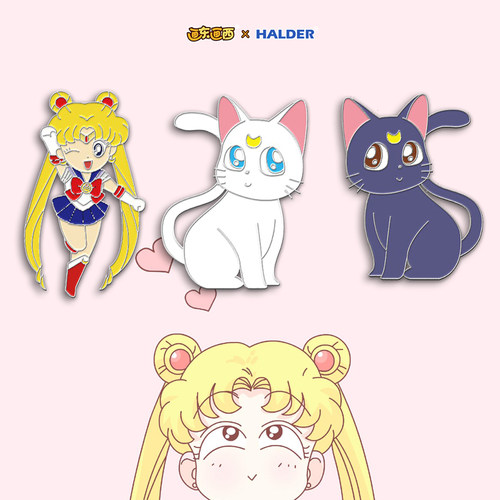 画东美少女战士周边野兔露娜亚提