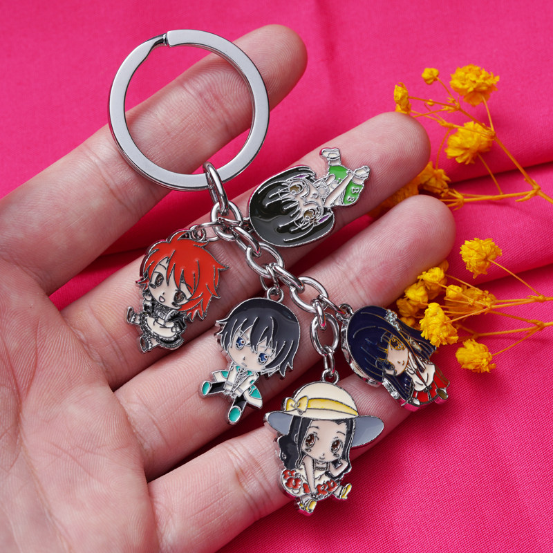 青之驱魔师魔法科高中的劣等生周边挂饰司波达也七草真由美钥匙扣