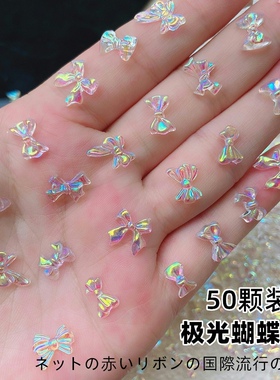 网红爆款幻彩立体仙女蝴蝶结