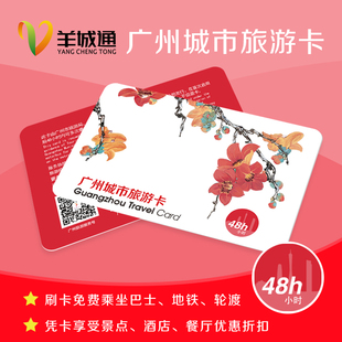[广州旅游局指导发行]广州城市旅游卡 两日票（卡内无余额）