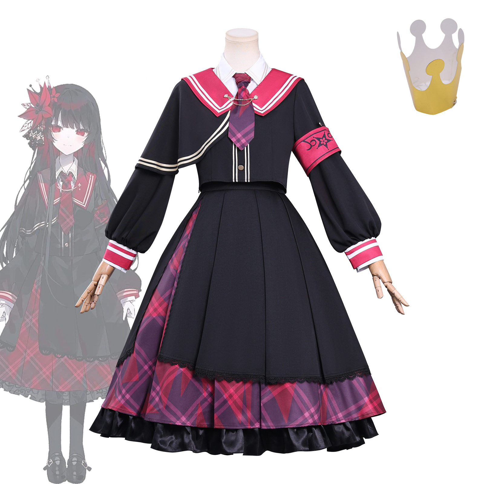 【现货】二阶堂希罗cos 魔法少女的魔女审判cosplay裁判游戏cos服图片