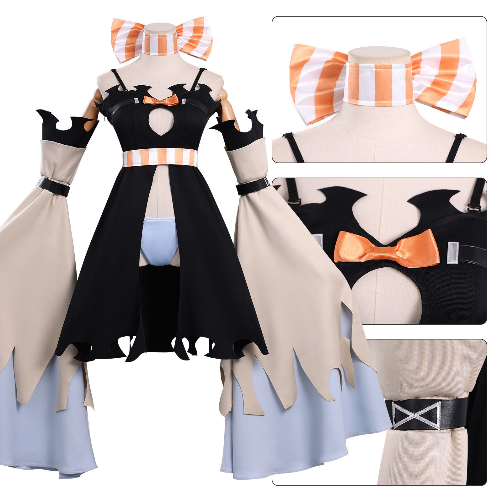 【现货】废渊战鬼亚默cos服 理遥骨头社cos服二次元cosplay服