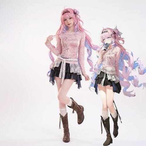 【现货】鸣潮cos服达妮娅cos服联动cosplay服短款同款可爱日常装