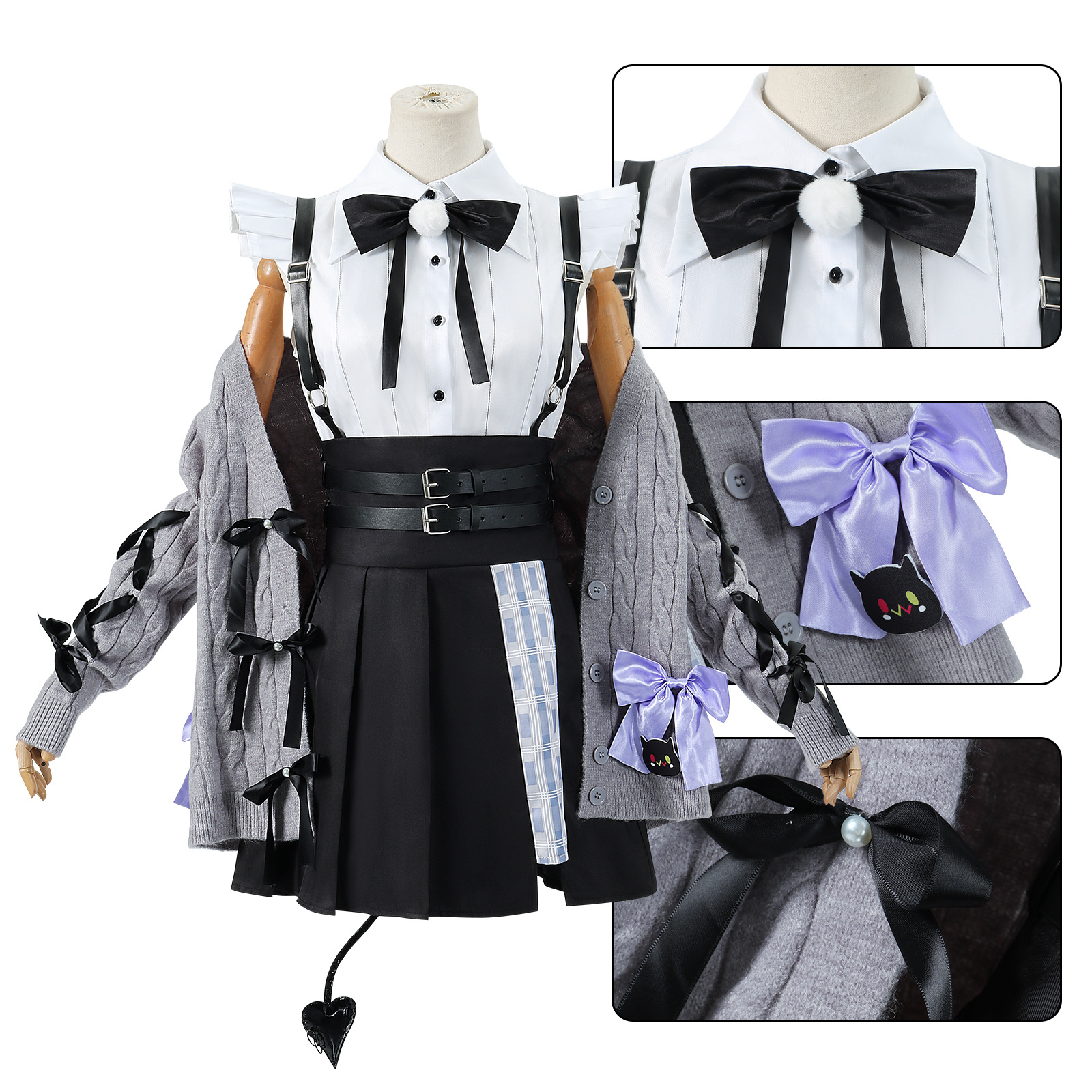 vtuber虚拟偶像cos服常暗永远cosplay服装二次元动漫服装