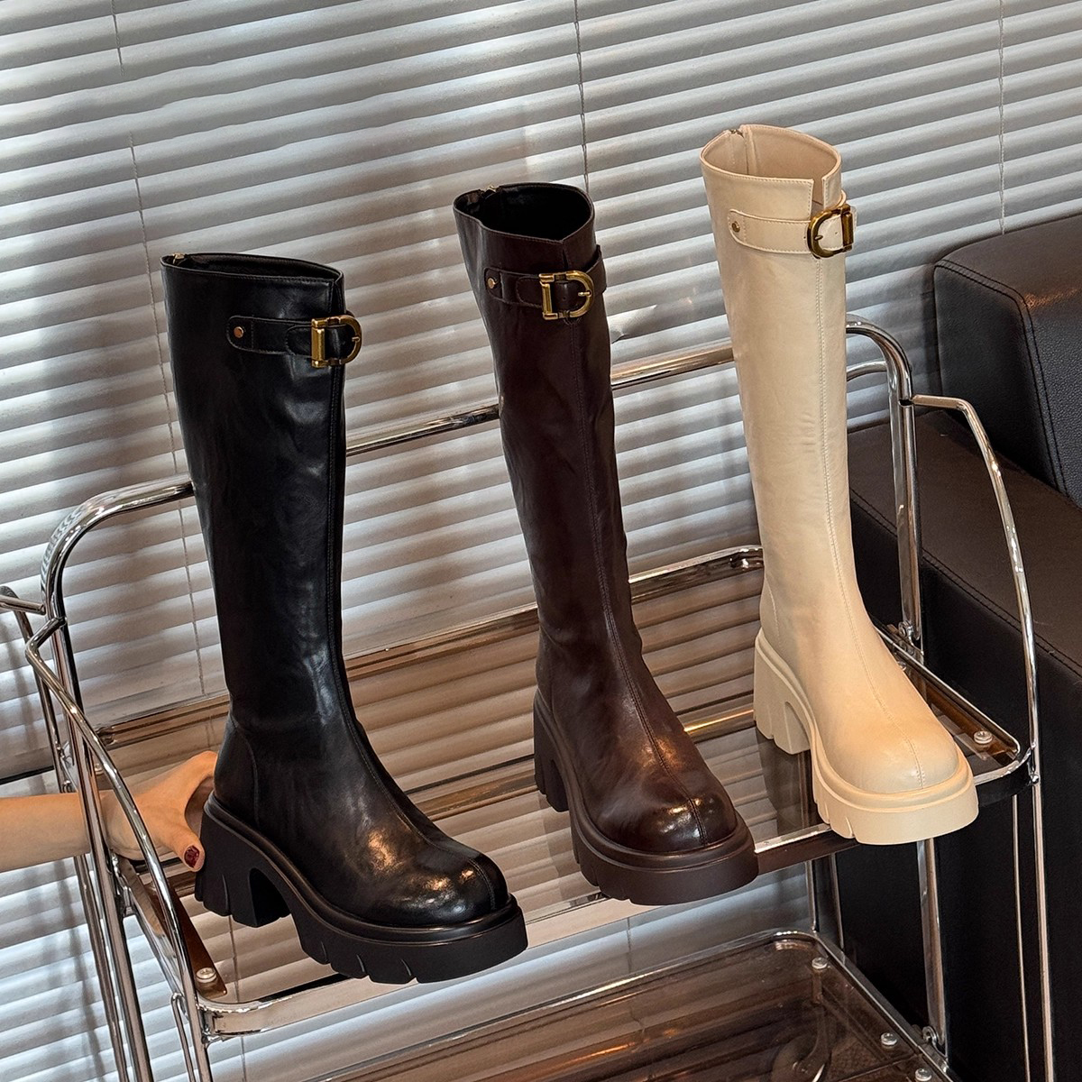 高品质长筒靴女不累脚时装靴