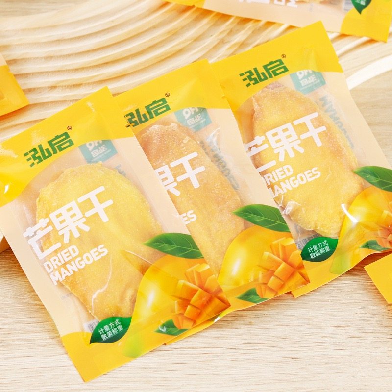 无干燥剂芒果干小袋装独立包装厚切片水果干休闲儿童零食批发
