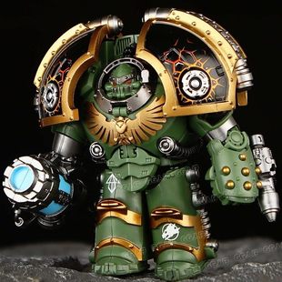 战锤40k星际战士阿斯塔特火蜥蜴土星终结者积木人仔手办第三方男