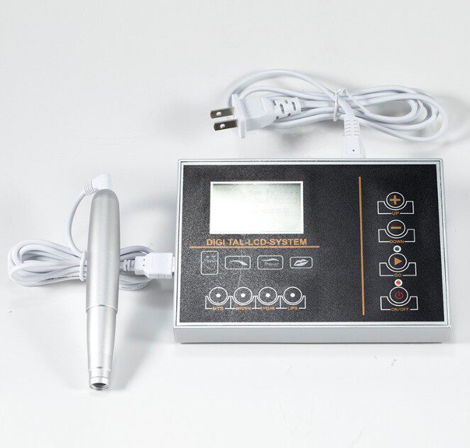 智能台式数控纹眉机螺旋口纹绣一体面板纹饰仪器纹眉漂唇眼线电笔