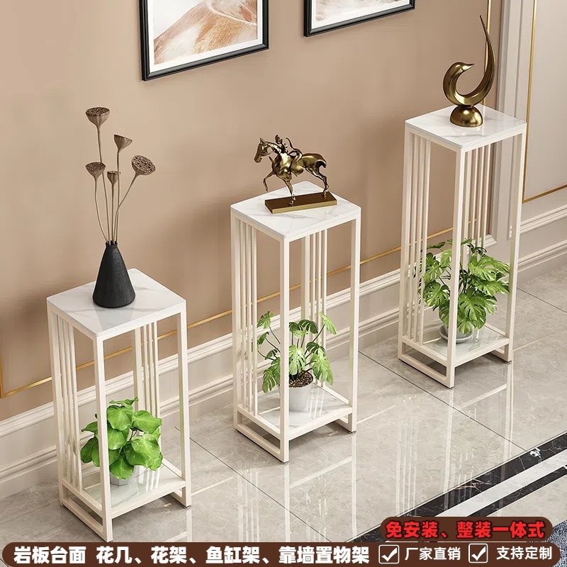 落地式花几客厅摆件装饰置物架子室内会所花盆景多层墙角鱼缸窄架,住宅家具,角几/边几,淘宝优惠券,粉丝福利购,淘宝优惠卷