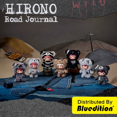 泡泡玛特小野Hirono公路日志挂件