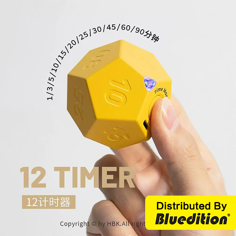 黑白客12计时器|学习时间提醒定时器翻转创意懒人生活自律管理器