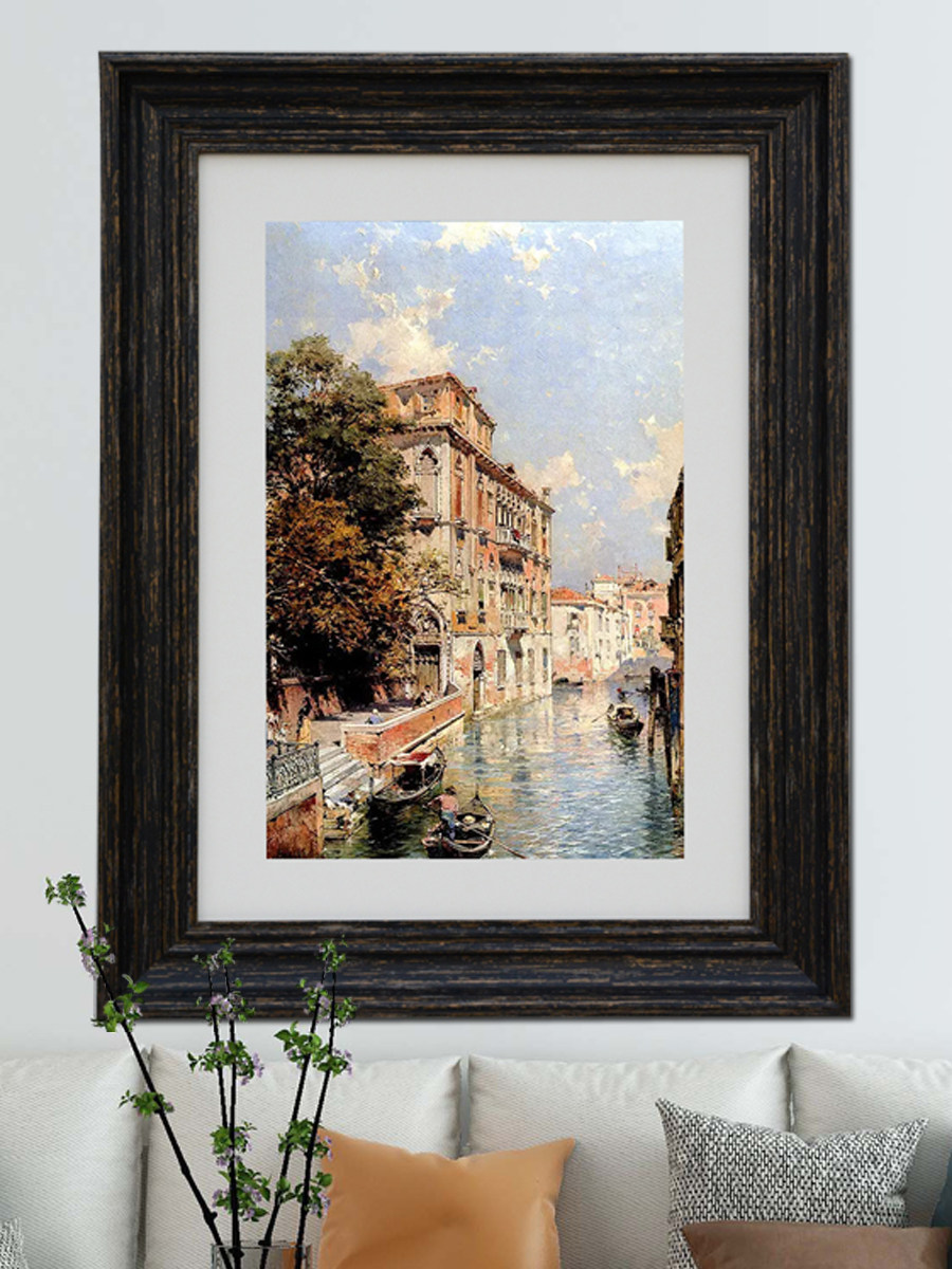 复古装饰美式实木画框定制卡纸木质拼图相框挂墙油画外框定制装裱,家居饰品,相框/画框,淘宝优惠券,粉丝福利购,淘宝优惠卷