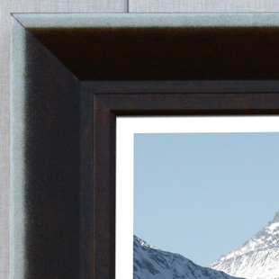 美式实木画框外框装裱挂墙创意16 20 24寸8K4K复古相框定制大相u.