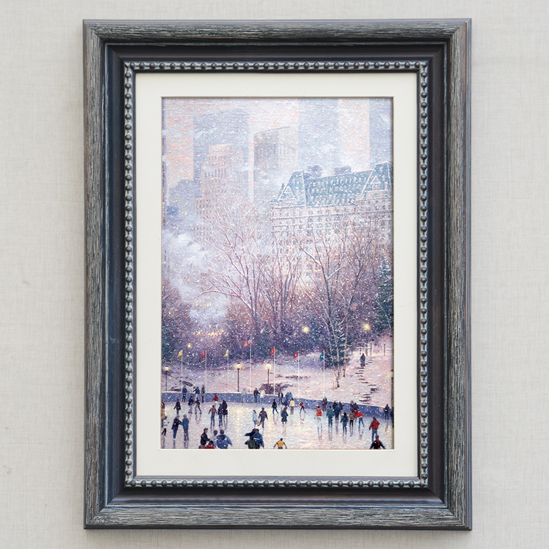 复古画框鸿麓实木美式相框