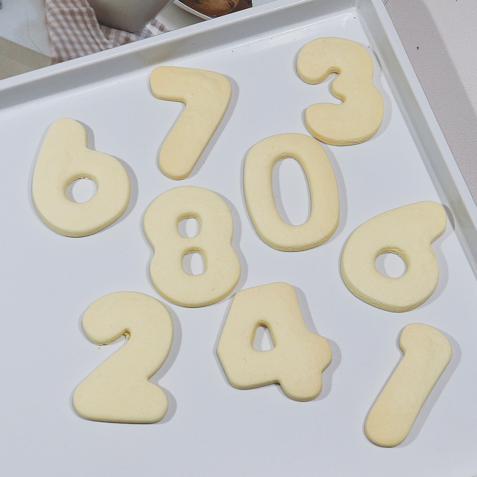 数字生日曲奇饼干蛋糕装娃娃脸爱心头像男孩女孩饰创意喜饼双喜字