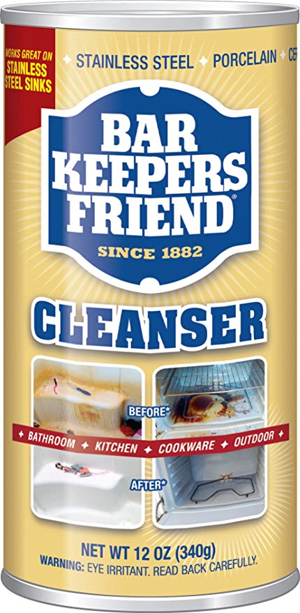 美国代购Bar Keepers Friend Powdered Cleanser 12-Ounces(1-Pa