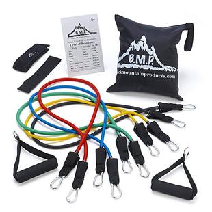 Black Mountain Products Resistance Band Set with Door