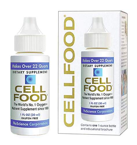 Cellfood Liquid Concentrate, 1 oz. Bottle - Original Oxygena