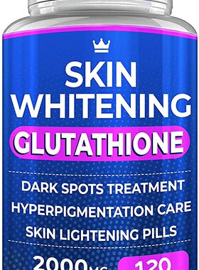代购Glutathione Whitening Pills - 120 Capsules 2000mg Glutat