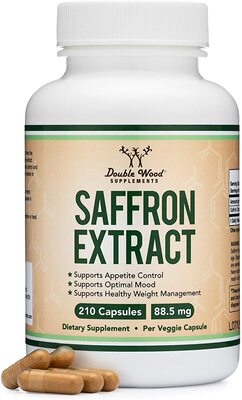 美国代购Saffron Supplement - Saffron Extract 88.5mg Capsules