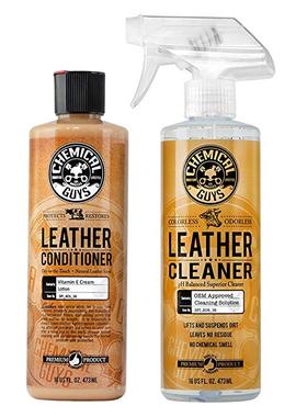 美国代购Chemical Guys Leather Cleaner and Conditioner Comple