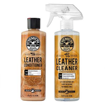 美国代购Chemical Guys Leather Cleaner and Conditioner Comple