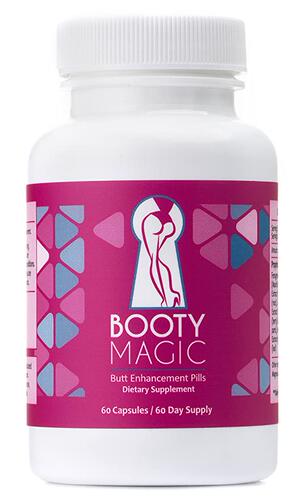Booty Magic Ultra Butt Enhancement Pills - 2 Month Supply