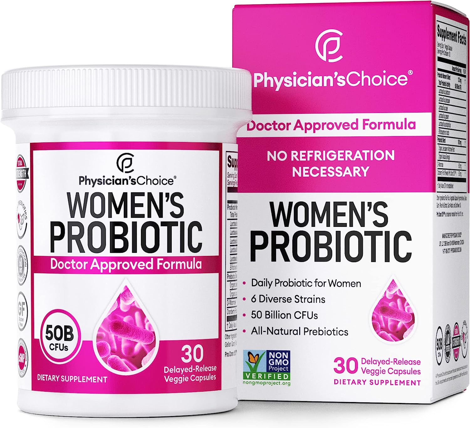 Prebiotics & Probiotics for Women - Clinically Proven ProCra