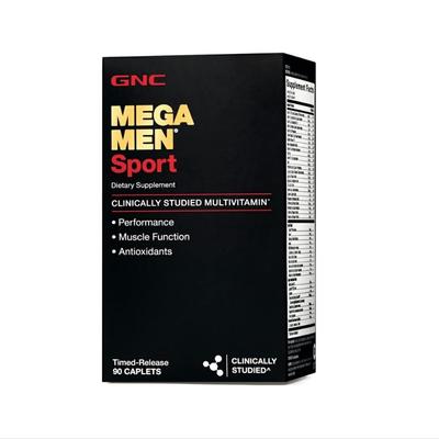 美国代购GNC Mega Men Sport Multivitamin for Men, 90 Count