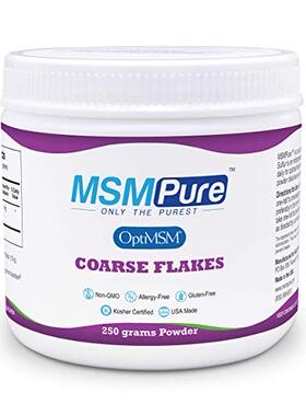 Kala Health MSMPure Coarse Powder Flakes, 8.8 ozs, Pure MSM