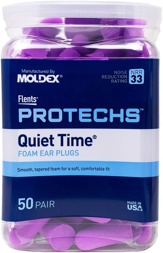 美国代购Flents Foam Ear Plugs, 50 Pair for Sleeping