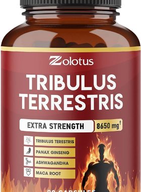 Tribulus Terrestris, 8650mg Per Capsule, High Potenc