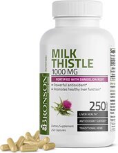 美国代购Milk Thistle 1000mg Silymarin Marianum & Dandelion R