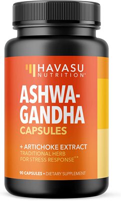 Havasu Nutrition Ashwagandha Capsules Formulated with Artich