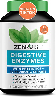 美国代购Zenwise Probiotic Digestive Multi Enzymes, Probiotic