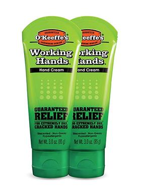 O'Keeffe's Working Hands Hand Cream, 3 ounce Tube, (Pack of