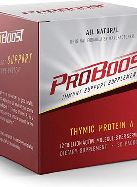 美国代购ProBoost, Thymic Protein A (TPA), 30 packets with 4