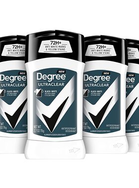 美国代购Degree Men UltraClear Antiperspirant Black