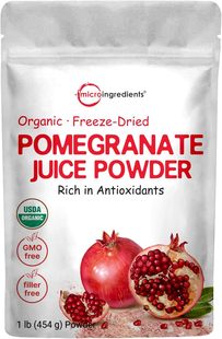 美国代购Organic Pomegranate Juice Powder, 1 Pound (91 Servin