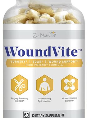 美国代购Zen Nutrients WoundVite 21 Natural Nutrients, Vitami