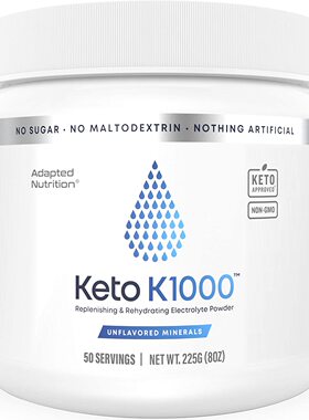 美国代购Keto K1000 Electrolyte Powder | Hydration Supplement