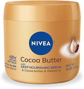 美国代购NIVEA Cocoa Butter Body Cream with Deep Nourishing S