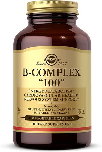 美国代购Solgar B-Complex 
