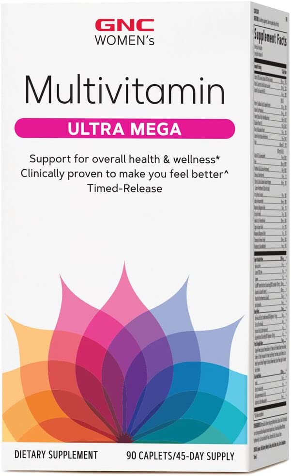 美国代购GNC Womens Ultra Mega Multivitamin Supports