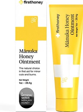 美国代购First Honey Wound Ointment [ 0.5 oz ] | 100% Active