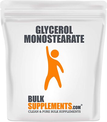 美国代购BulkSupplements.com Glycerol Monostearate Powder