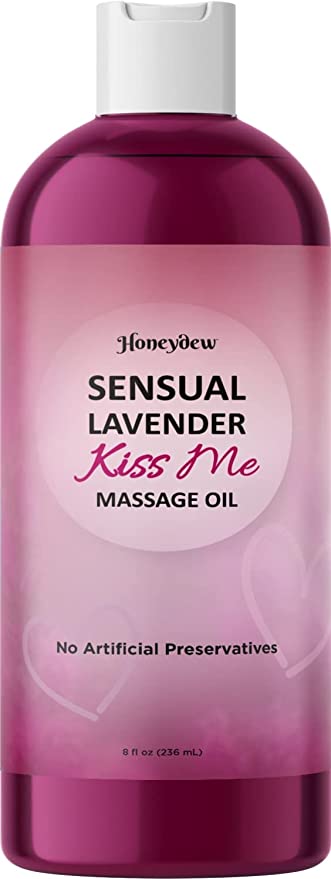 Lavender Sensual Massage Oil for Couples - Enticing